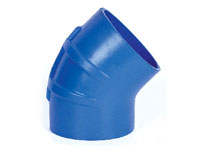 Trident Blue Silicone Elbow 45 - #240V