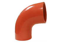 Trident Red Silicone Elbow 90 - #292X